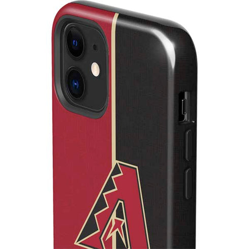 MLB Arizona Diamondbacks Split iPhone 12 Mini Impact Case