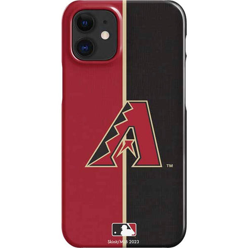 MLB Arizona Diamondbacks Split iPhone 12 Mini Lite Case