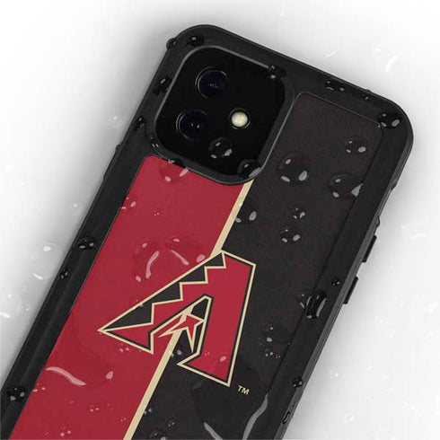 MLB Arizona Diamondbacks Split iPhone 12 Mini Waterproof Case
