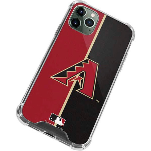 MLB Arizona Diamondbacks Split iPhone 12 Pro Clear Case