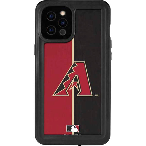 MLB Arizona Diamondbacks Split iPhone 12 Pro Max Waterproof Case
