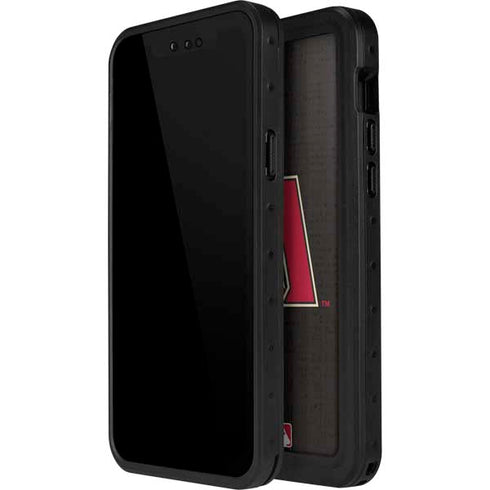 MLB Arizona Diamondbacks Split iPhone 12 Pro Waterproof Case