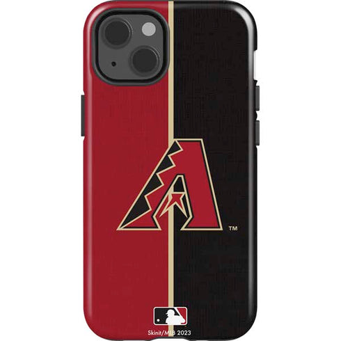 MLB Arizona Diamondbacks Split iPhone 15 Impact Case