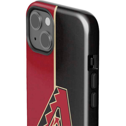 MLB Arizona Diamondbacks Split iPhone 15 Plus Impact Case