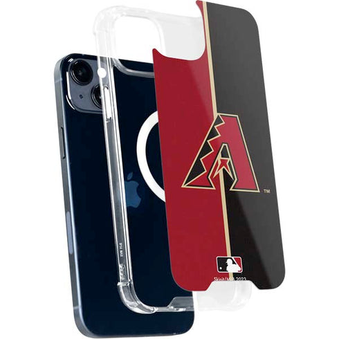 MLB Arizona Diamondbacks Split iPhone 15 Plus MagSafe Case