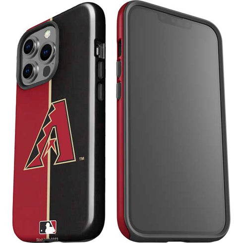 MLB Arizona Diamondbacks Split iPhone 14 Pro Impact Case