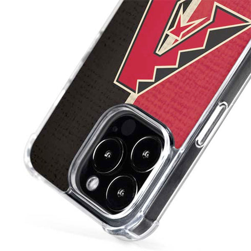 MLB Arizona Diamondbacks Split iPhone 15 Pro MagSafe Case