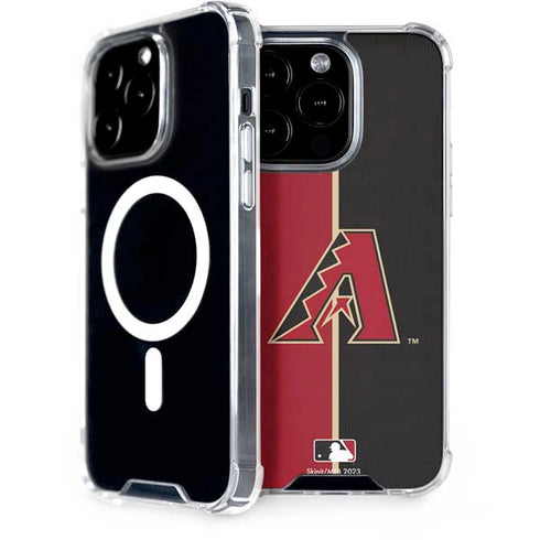 MLB Arizona Diamondbacks Split iPhone 15 Pro MagSafe Case