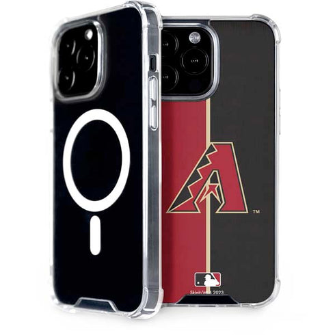 MLB Arizona Diamondbacks Split iPhone 14 Pro Max MagSafe Case
