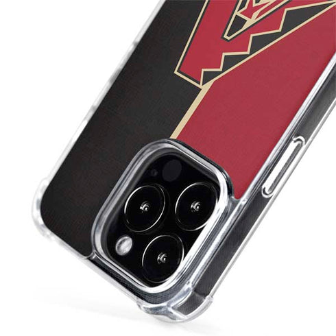MLB Arizona Diamondbacks Split iPhone 15 Pro Max MagSafe Case