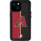 MLB Arizona Diamondbacks Split iPhone 15 Waterproof Case