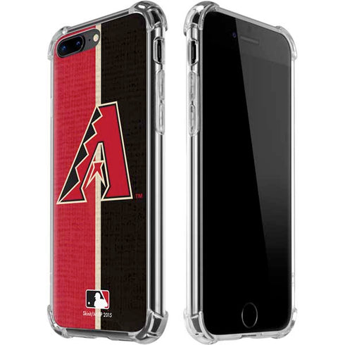 MLB Arizona Diamondbacks Split iPhone 7/8 Plus Clear Case