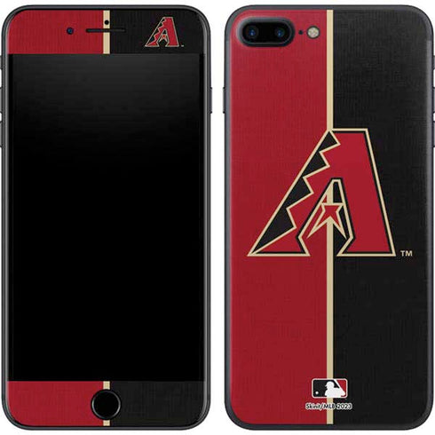 MLB Arizona Diamondbacks Split iPhone 8 Plus Skin