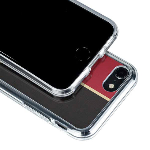 MLB Arizona Diamondbacks Split iPhone SE (2nd & 3rd Gen) Clear Case