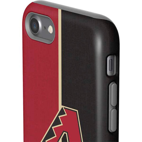 MLB Arizona Diamondbacks Split iPhone SE (2nd & 3rd Gen) Pro Case