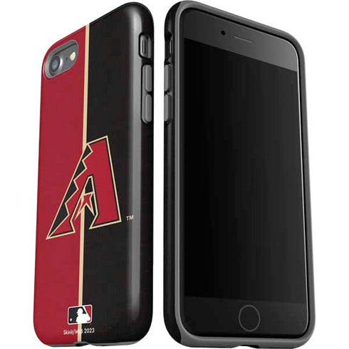 MLB Arizona Diamondbacks Split iPhone SE (2nd & 3rd Gen) Pro Case