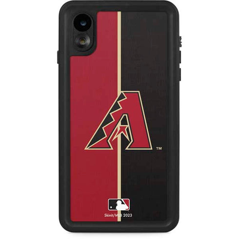 MLB Arizona Diamondbacks Split iPhone XR Waterproof Case