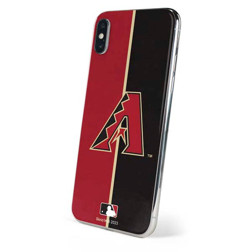 MLB Arizona Diamondbacks Split iPhone XS Skin