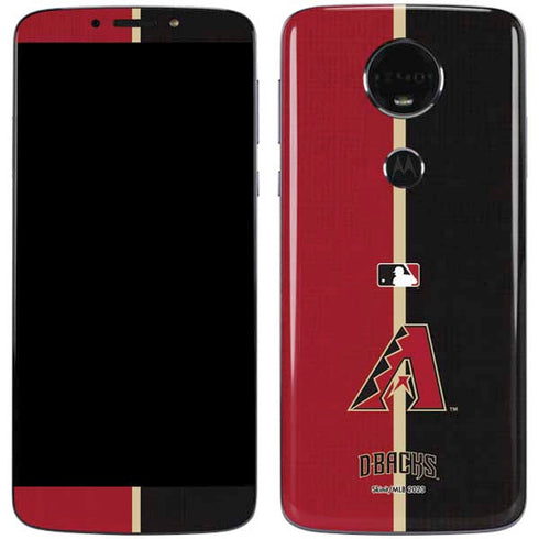 MLB Arizona Diamondbacks Split Moto E5 Plus Skin