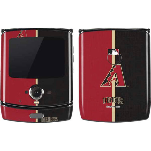 MLB Arizona Diamondbacks Split Motorola RAZR Skin