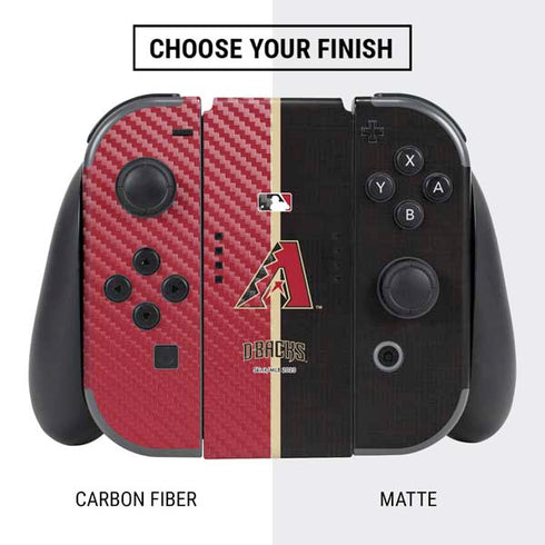 MLB Arizona Diamondbacks Split Nintendo Switch Bundle Skin