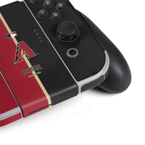 MLB Arizona Diamondbacks Split Nintendo Switch OLED (2021) Skin