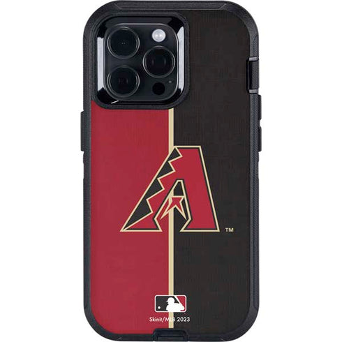 MLB Arizona Diamondbacks Split Otterbox Defender iPhone Skin