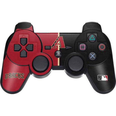 MLB Arizona Diamondbacks Split PS3 Dual Shock wireless controller Skin