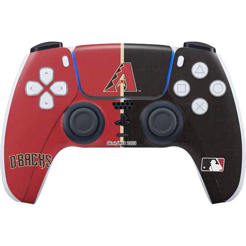 MLB Arizona Diamondbacks Split PS5 Controller Skin