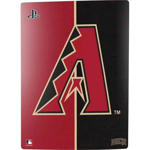 MLB Arizona Diamondbacks Split PS5 Digital Edition Console Skin