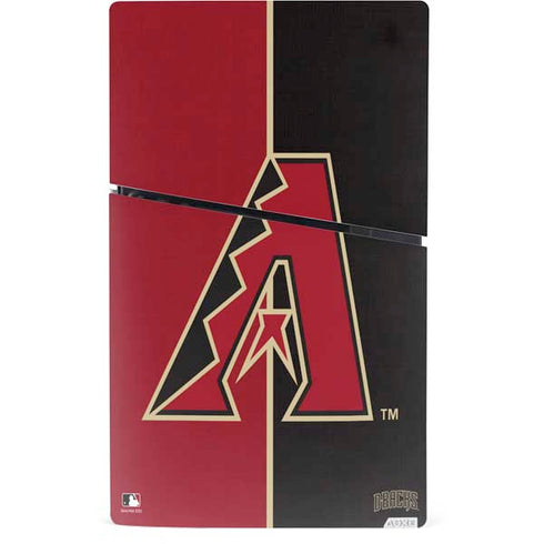 MLB Arizona Diamondbacks Split PS5 Slim Digital Edition Bundle Skin