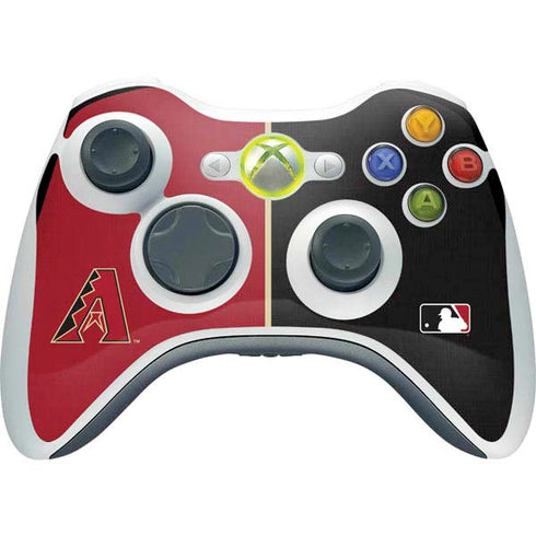 MLB Arizona Diamondbacks Split Xbox 360 Wireless Controller Skin