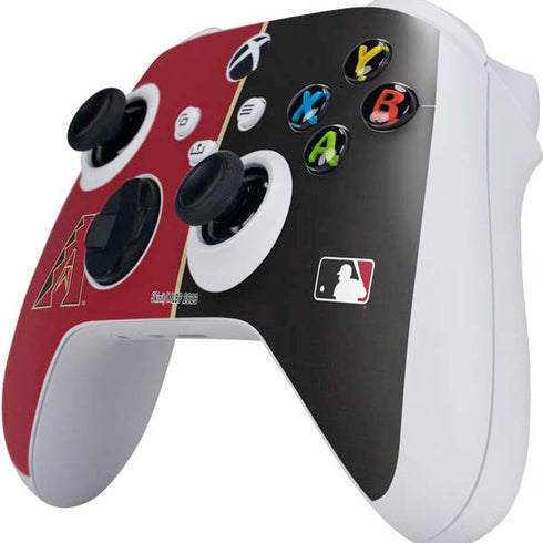 MLB Arizona Diamondbacks Split Xbox Series S Controller Skin