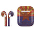 Arizona Flag Dark Wood Apple AirPods Skin