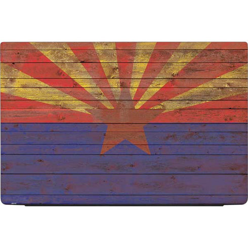 Arizona Flag Dark Wood Dell Vostro Skin