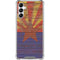 Arizona Flag Dark Wood Galaxy A14 5G Clear Case