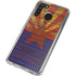 Arizona Flag Dark Wood Galaxy A21 Clear Case