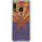 Arizona Flag Dark Wood Galaxy A30 Clear Case