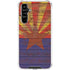 Arizona Flag Dark Wood Galaxy A54 5G Clear Case