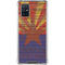 Arizona Flag Dark Wood Galaxy A71 5G Clear Case