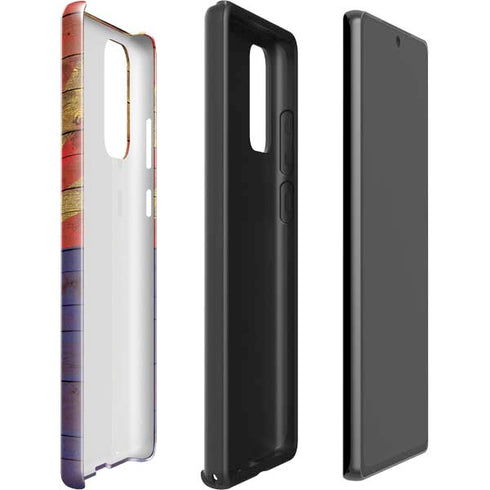 Arizona Flag Dark Wood Galaxy Note20 5G Pro Case