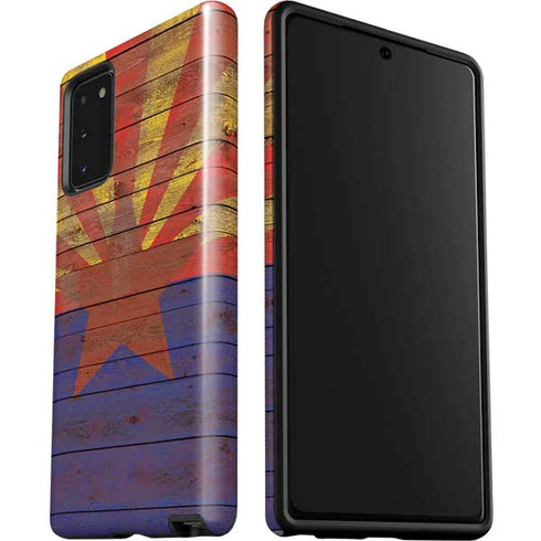 Arizona Flag Dark Wood Galaxy Note20 5G Pro Case