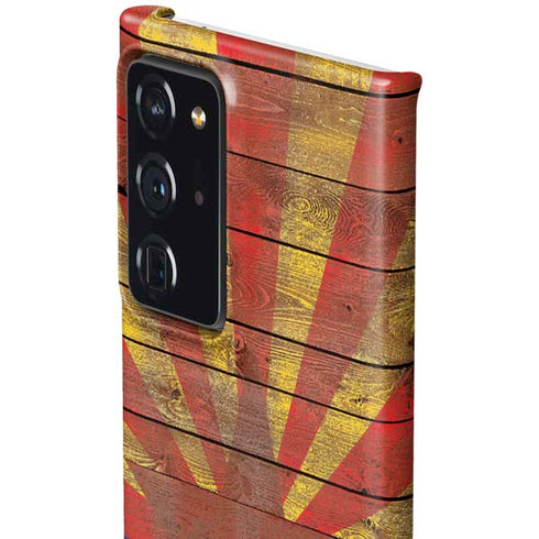 Arizona Flag Dark Wood Galaxy Note20 Ultra 5G Lite Case