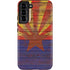 Arizona Flag Dark Wood Galaxy S22 Plus Pro Case