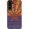 Arizona Flag Dark Wood Galaxy S22 Pro Case