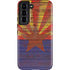 Arizona Flag Dark Wood Galaxy S22 Pro Case