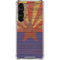 Arizona Flag Dark Wood Galaxy S23 Clear Case