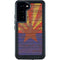 Arizona Flag Dark Wood Galaxy S23 Waterproof Case