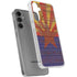 Arizona Flag Dark Wood Galaxy S24 Plus Clear Case