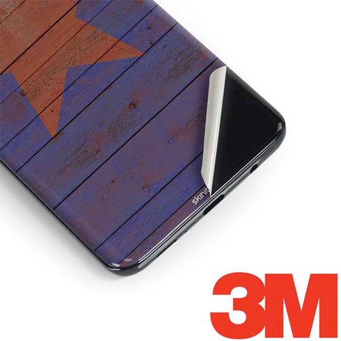 Arizona Flag Dark Wood Galaxy S9 Plus Skin